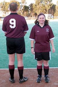 2003 Uniform as modelled by David and Colleen Downs